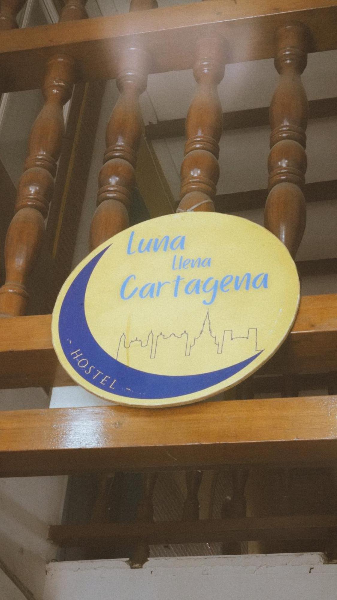 Hostal Luna Llena Getsemani Cartagena Esterno foto